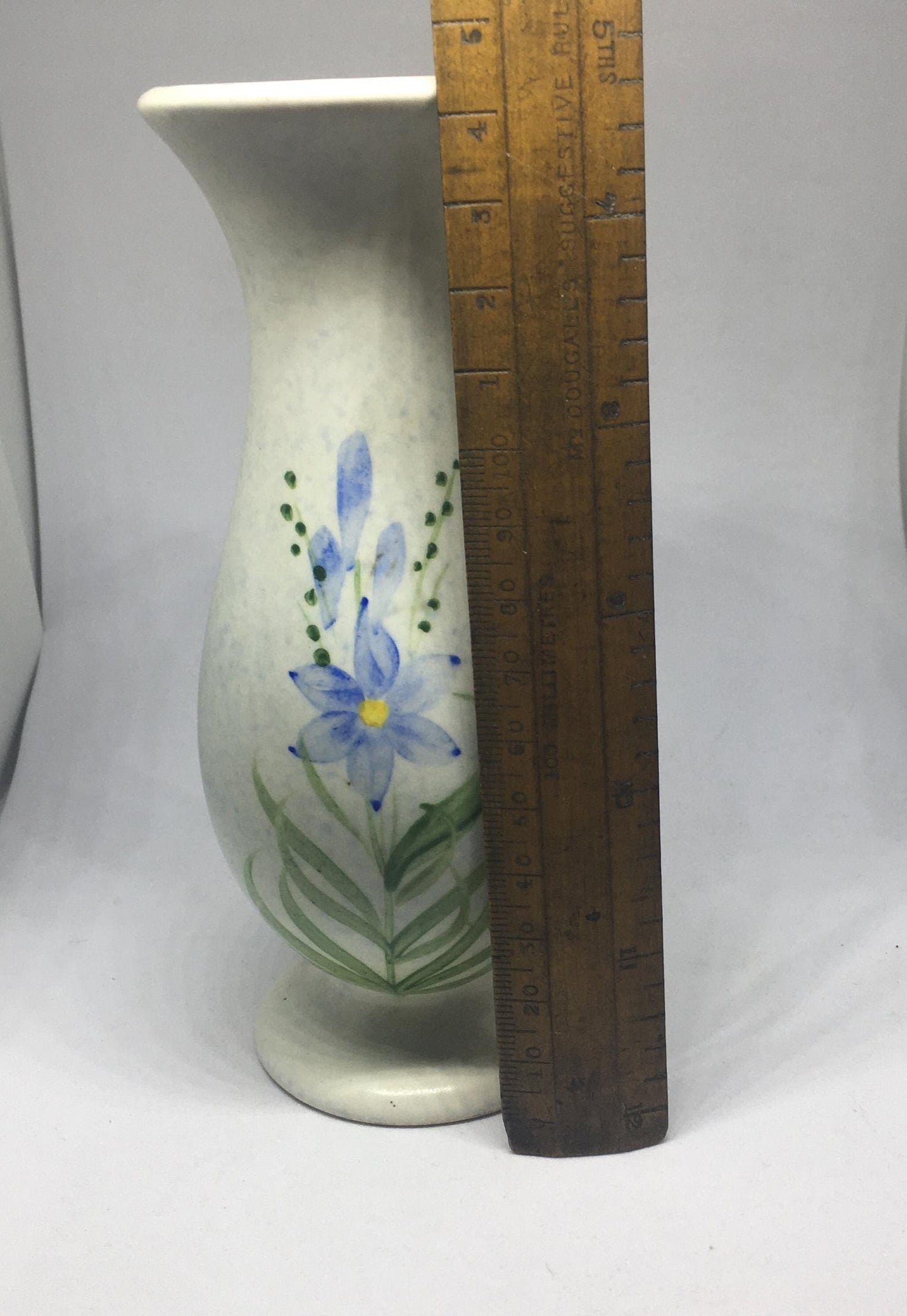 Art Deco posy vase. Made in England E Radford.