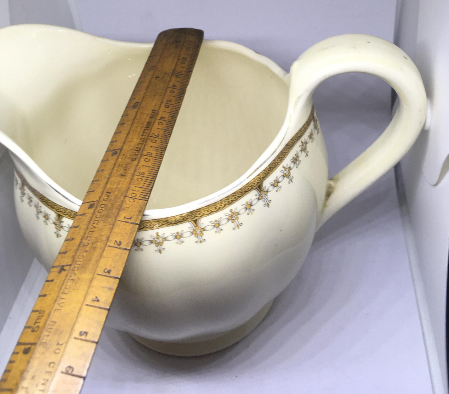 Large water jug pitcher. Grindley England.