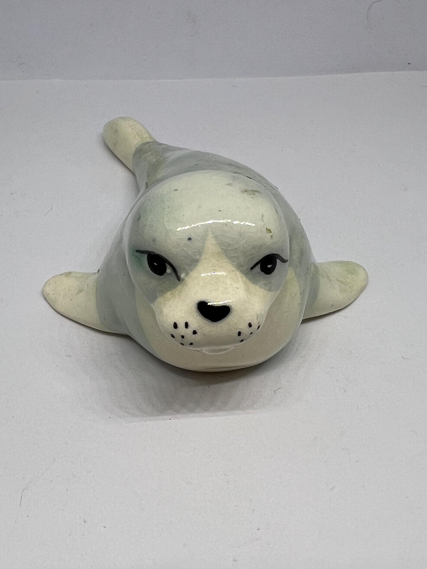 Ceramic seal pup Stamped Szeiler Made in England