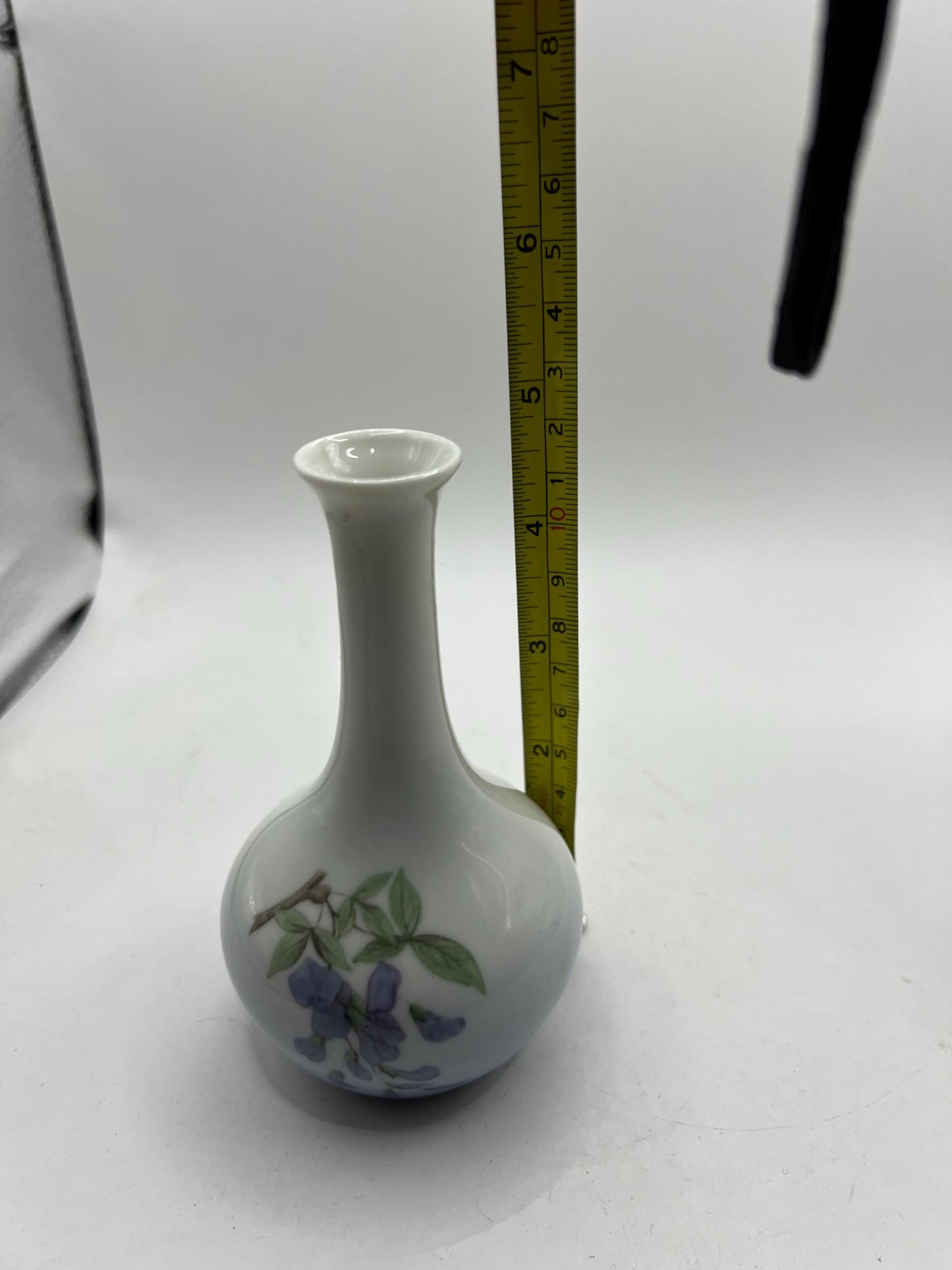 Floral Bing and Grondahl Denmark ceramic vase.