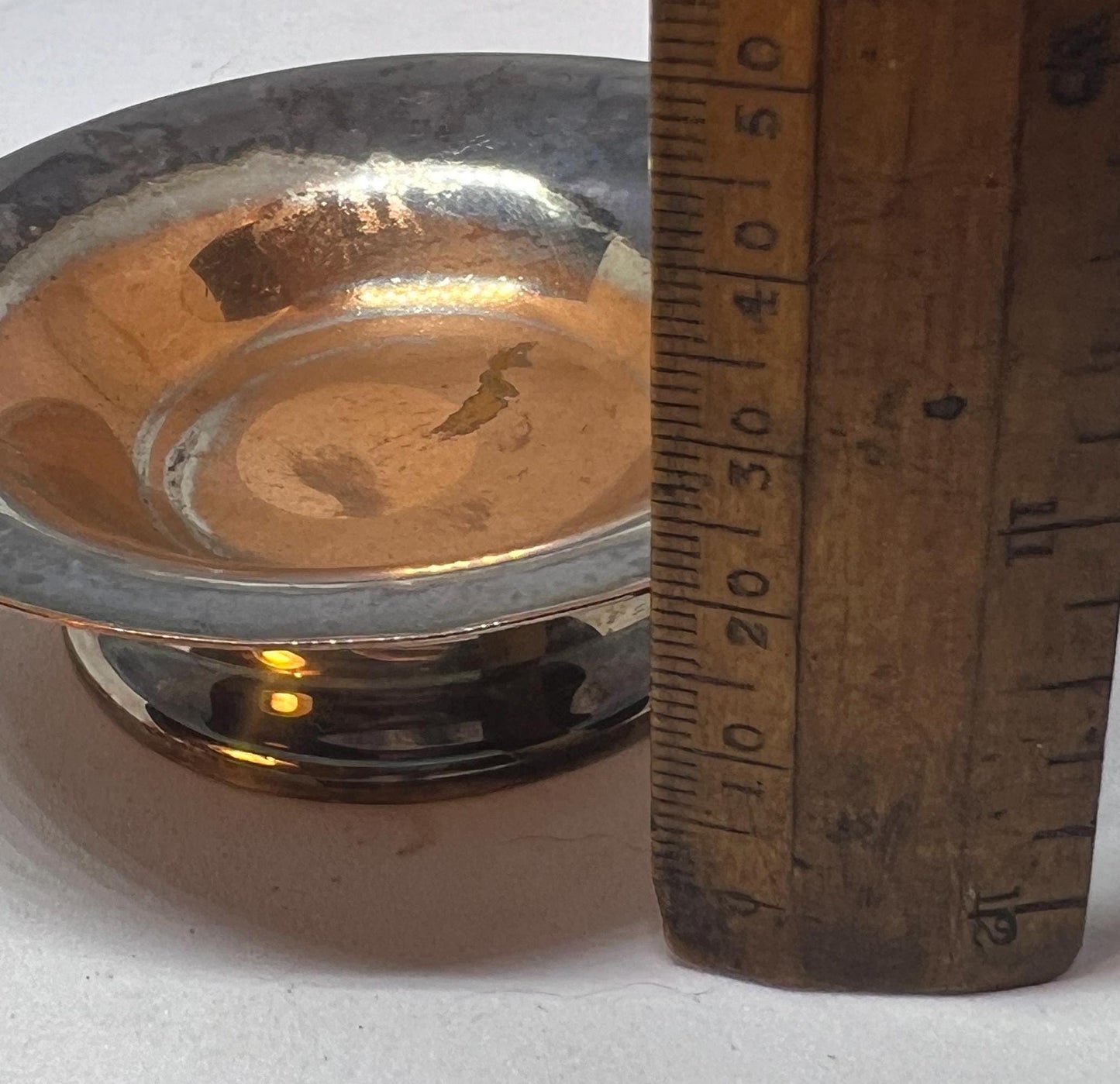 Vintage copper ashtray Stamped Canada EP Copper.