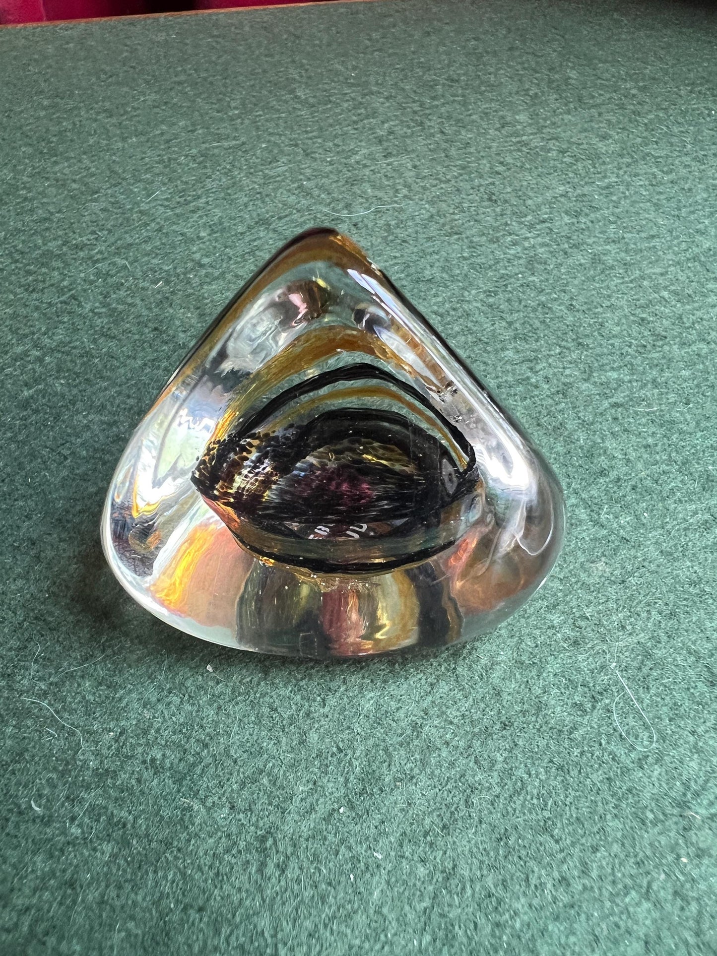 Vintage Caithness glass paperweight