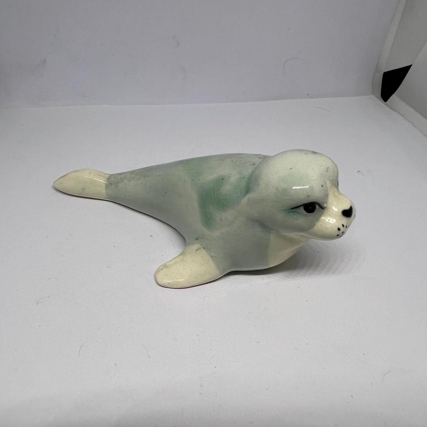 Ceramic seal pup Stamped Szeiler Made in England.