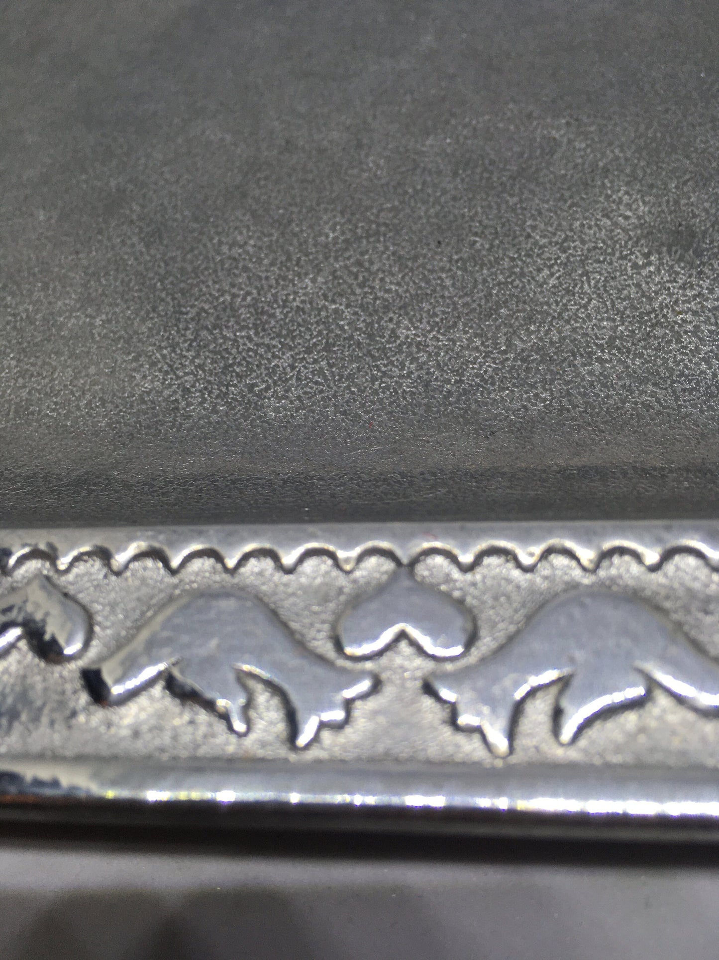 Wilton Armetale  Doves and Hearts design small rectangular tray baker.