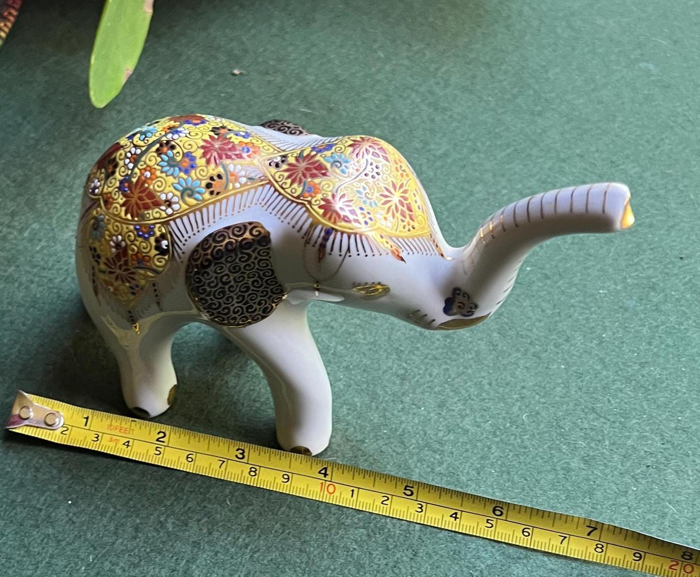 Thai Benjarone lucky elephant Ceremonial elephant ornament.