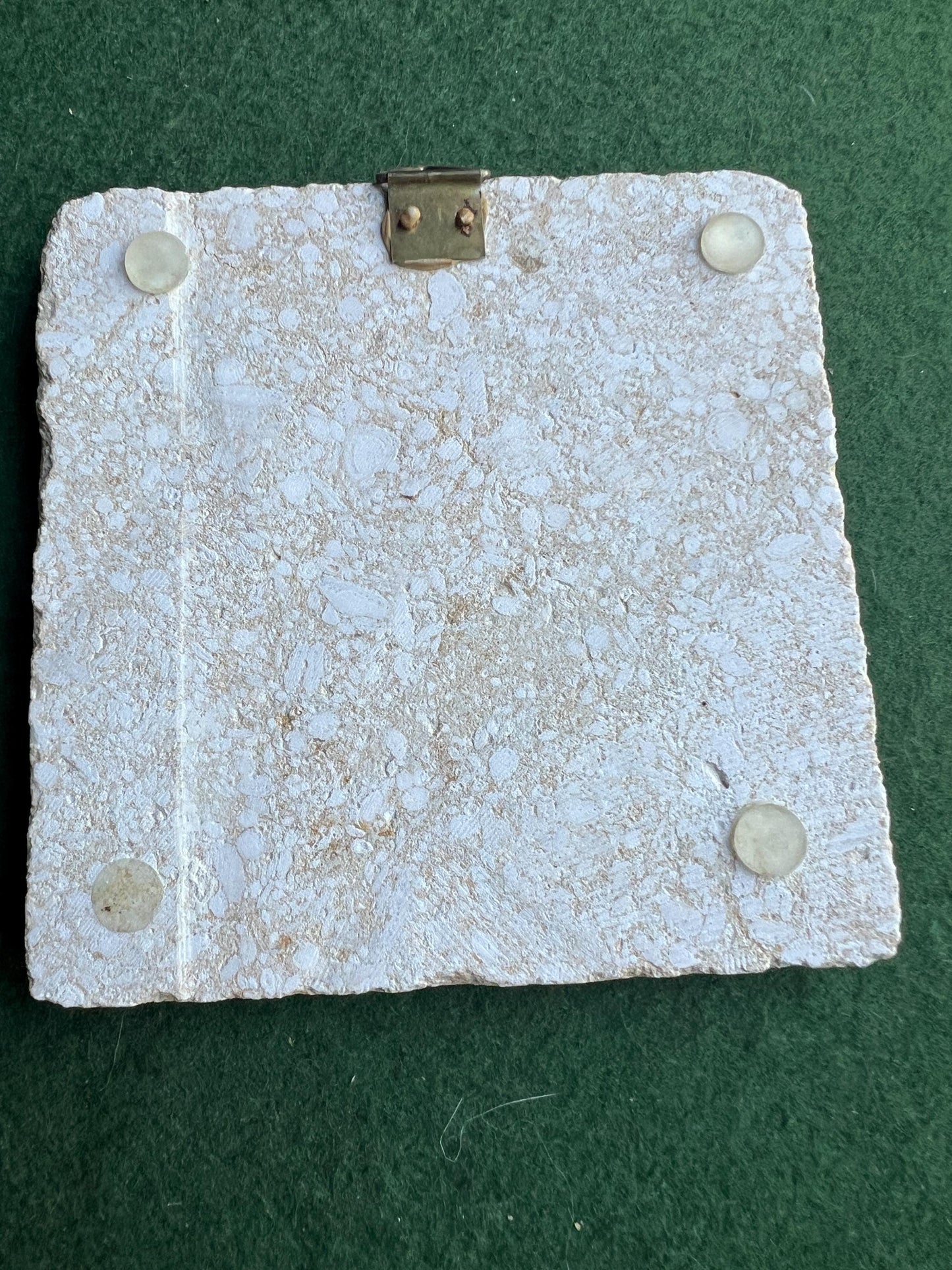 Turkish Ceramic Chalkware wall decor tile.