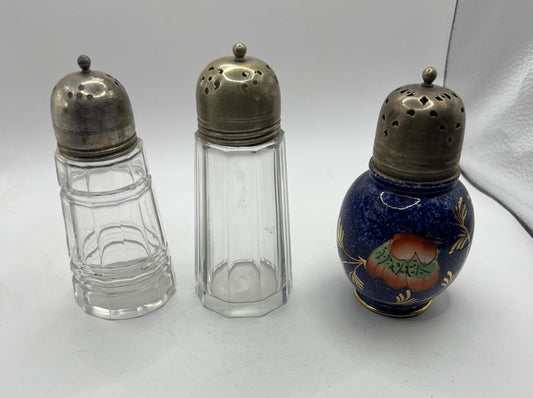 Vintage sugar shakers 3 available.