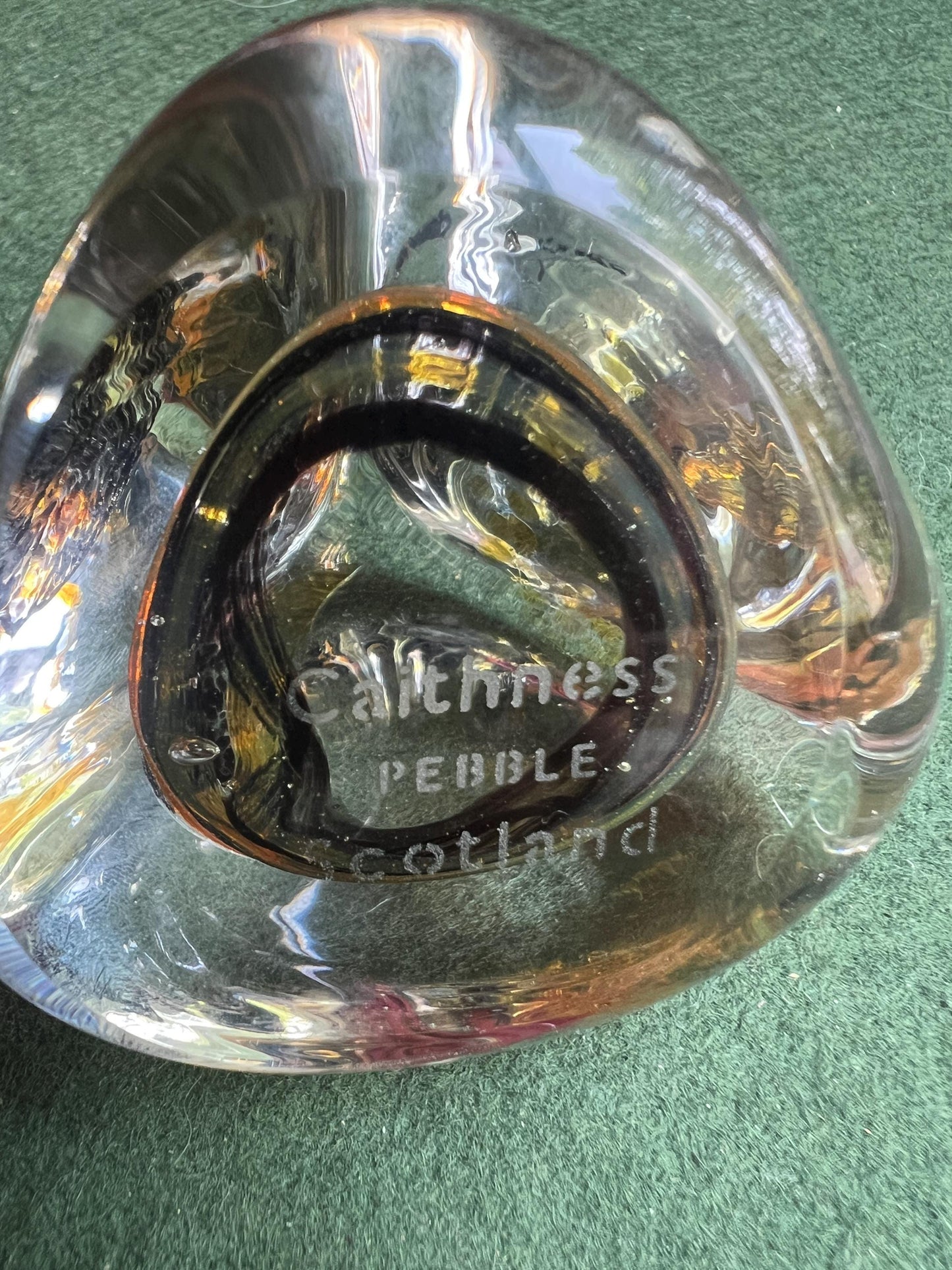 Vintage Caithness glass paperweight