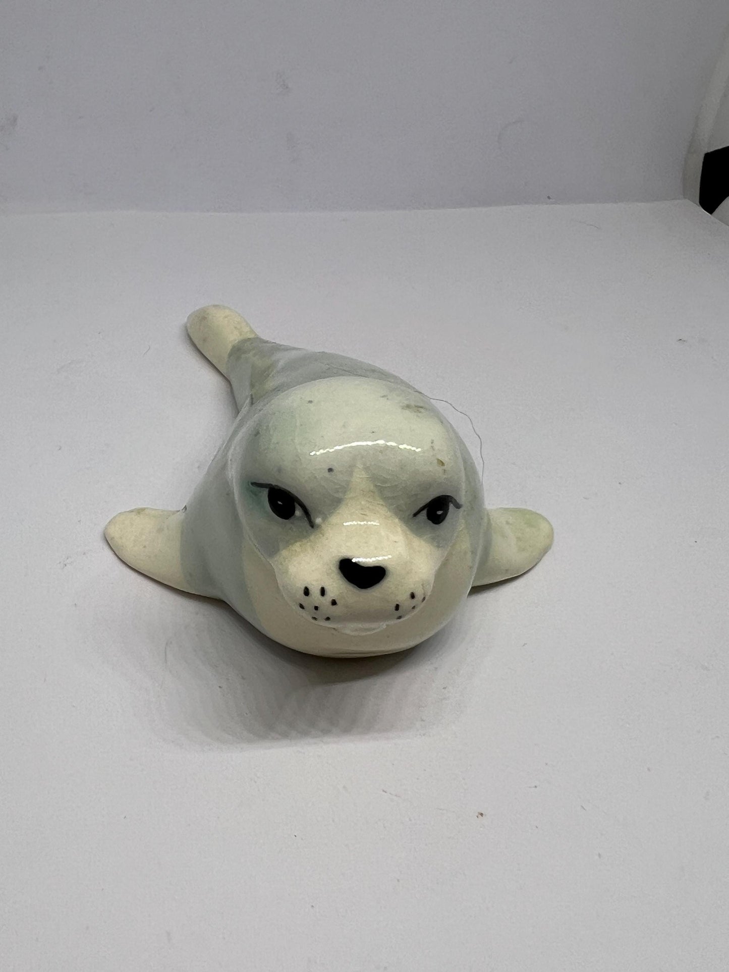 Ceramic seal pup Stamped Szeiler Made in England