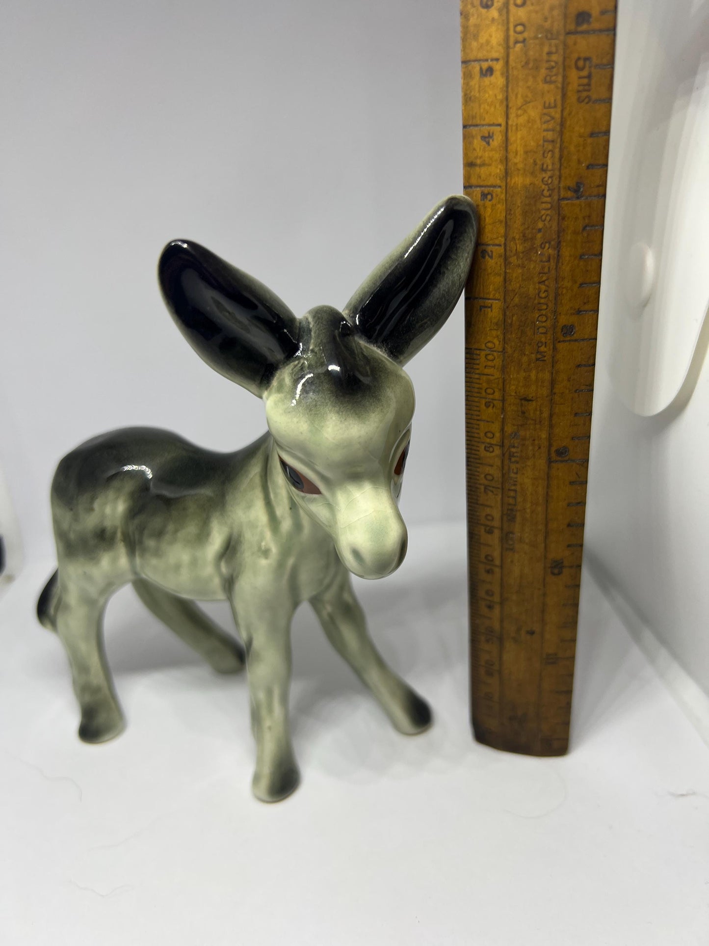 Vintage ceramic Donkey figurine.