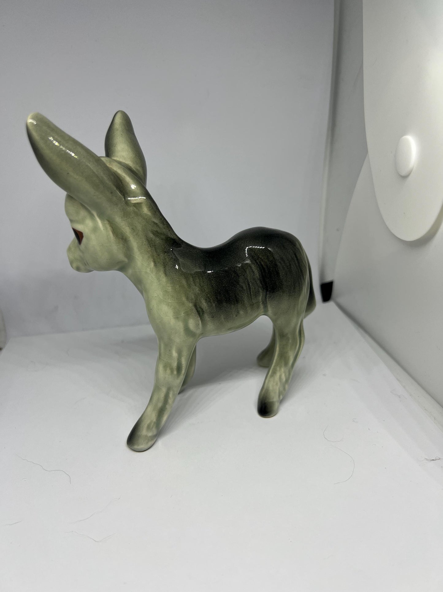 Vintage ceramic Donkey figurine.