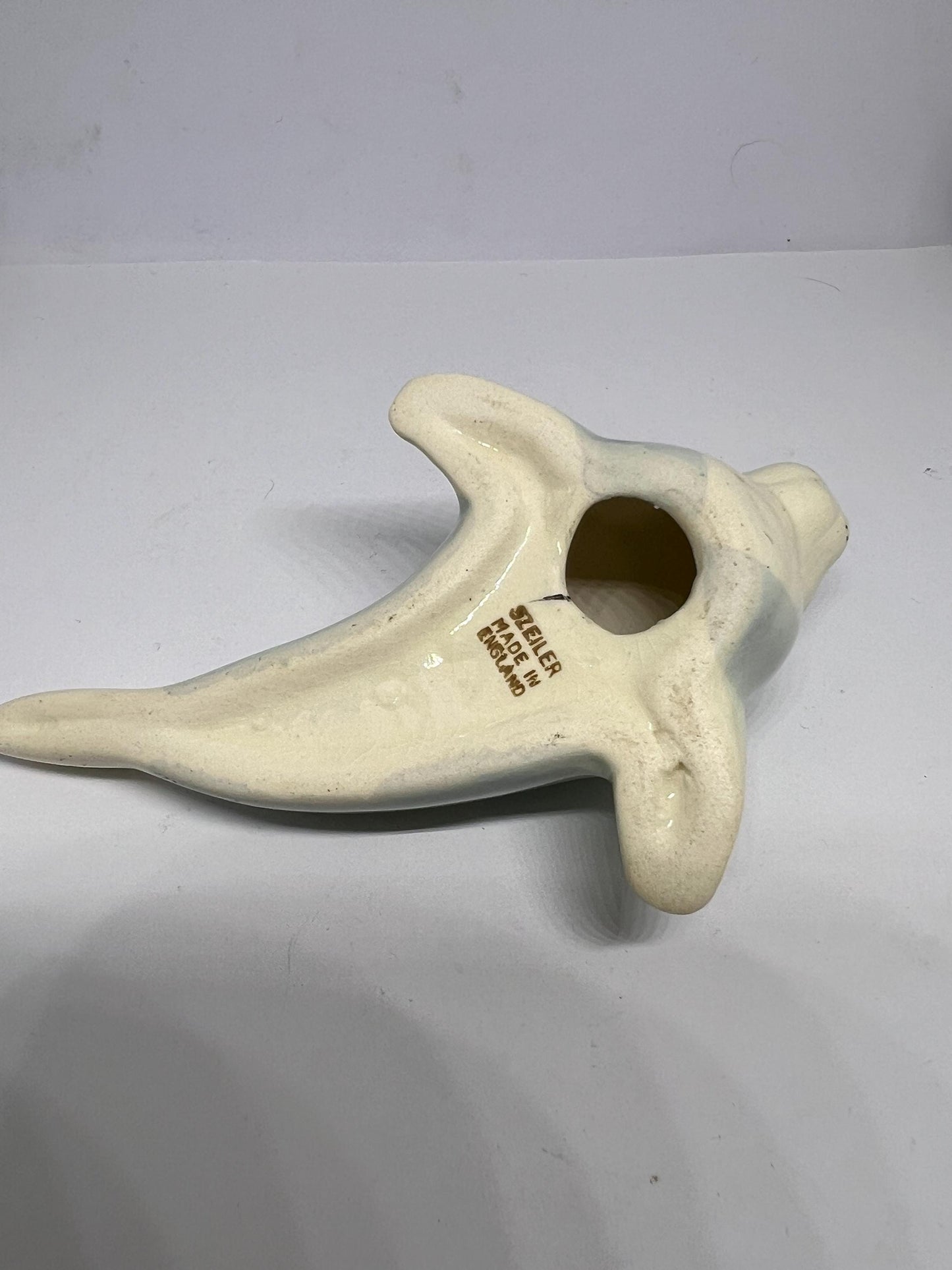 Ceramic seal pup Stamped Szeiler Made in England