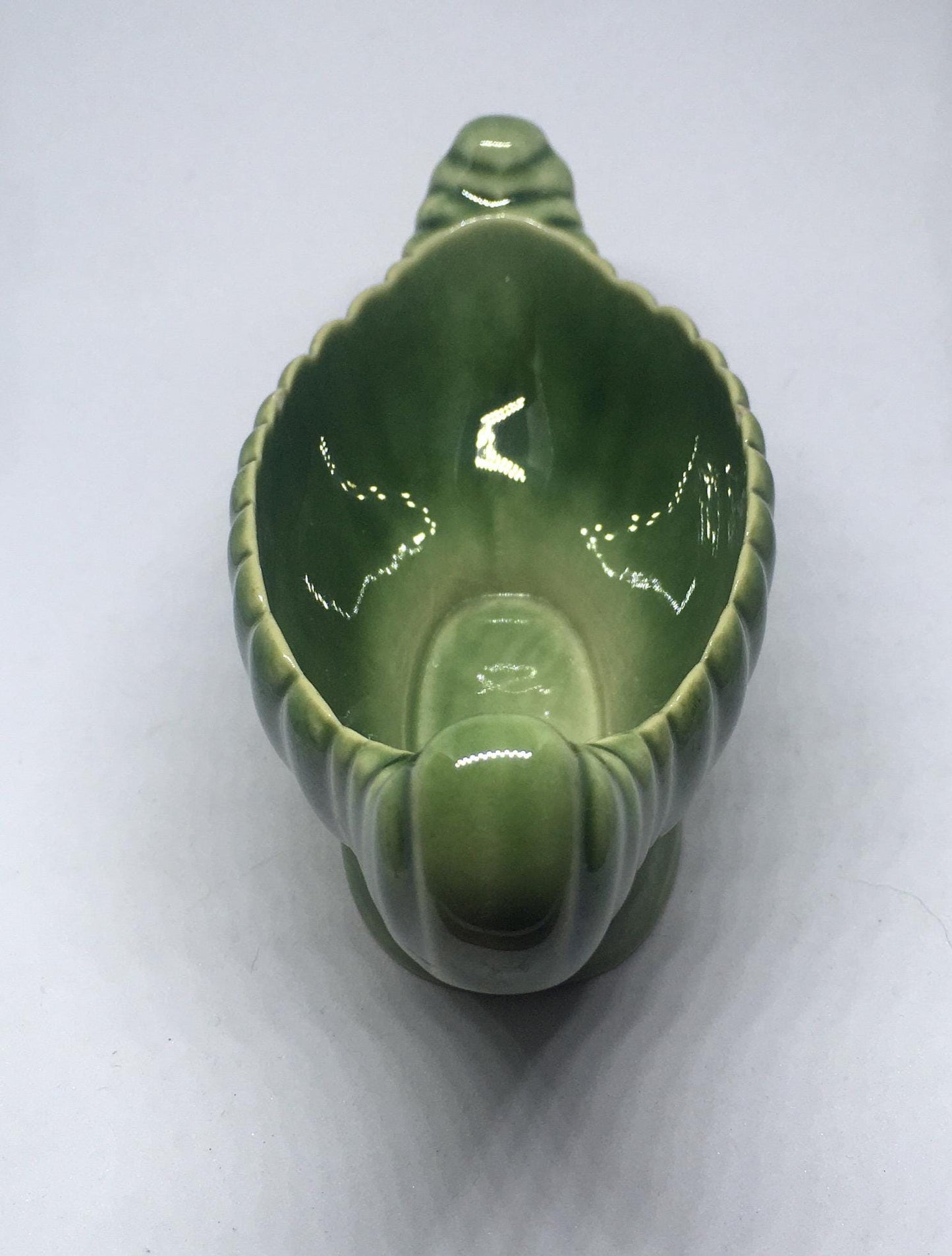 Mantle Vase. Wade Porcelain Sage green miniature mantel vase planter.
