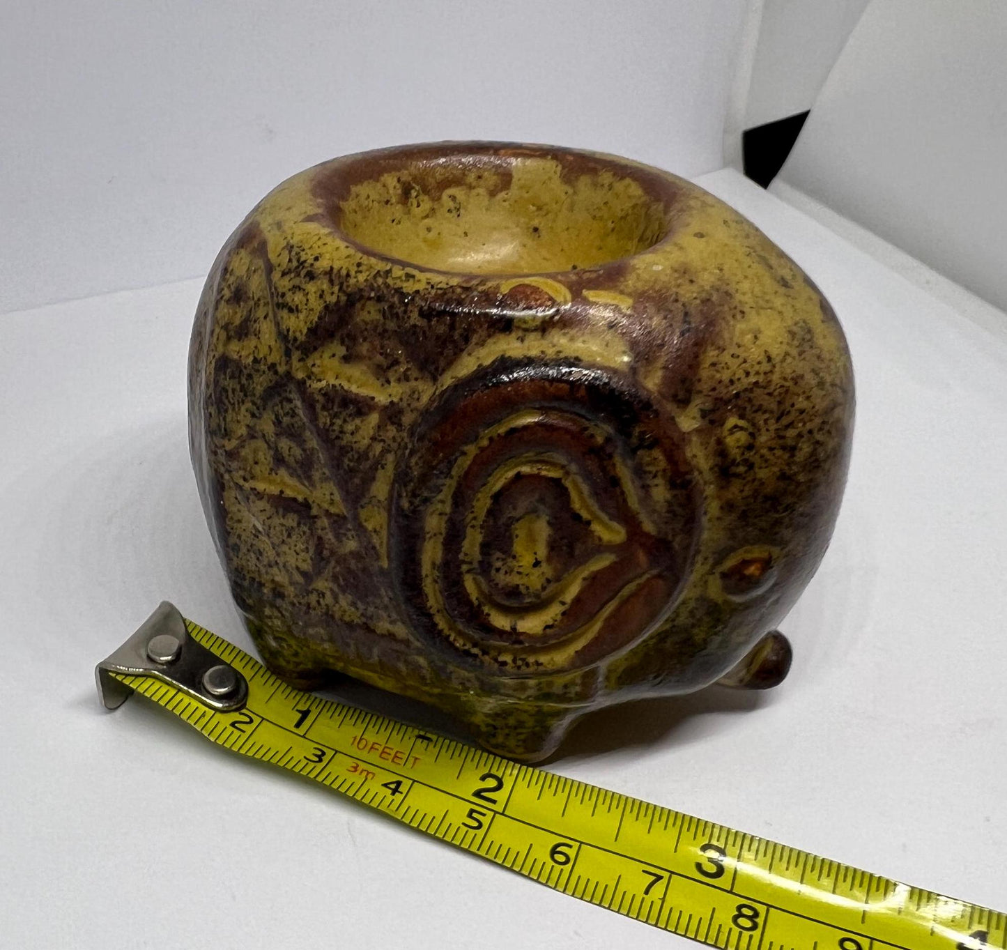 Ceramic Elephant tea light holder.