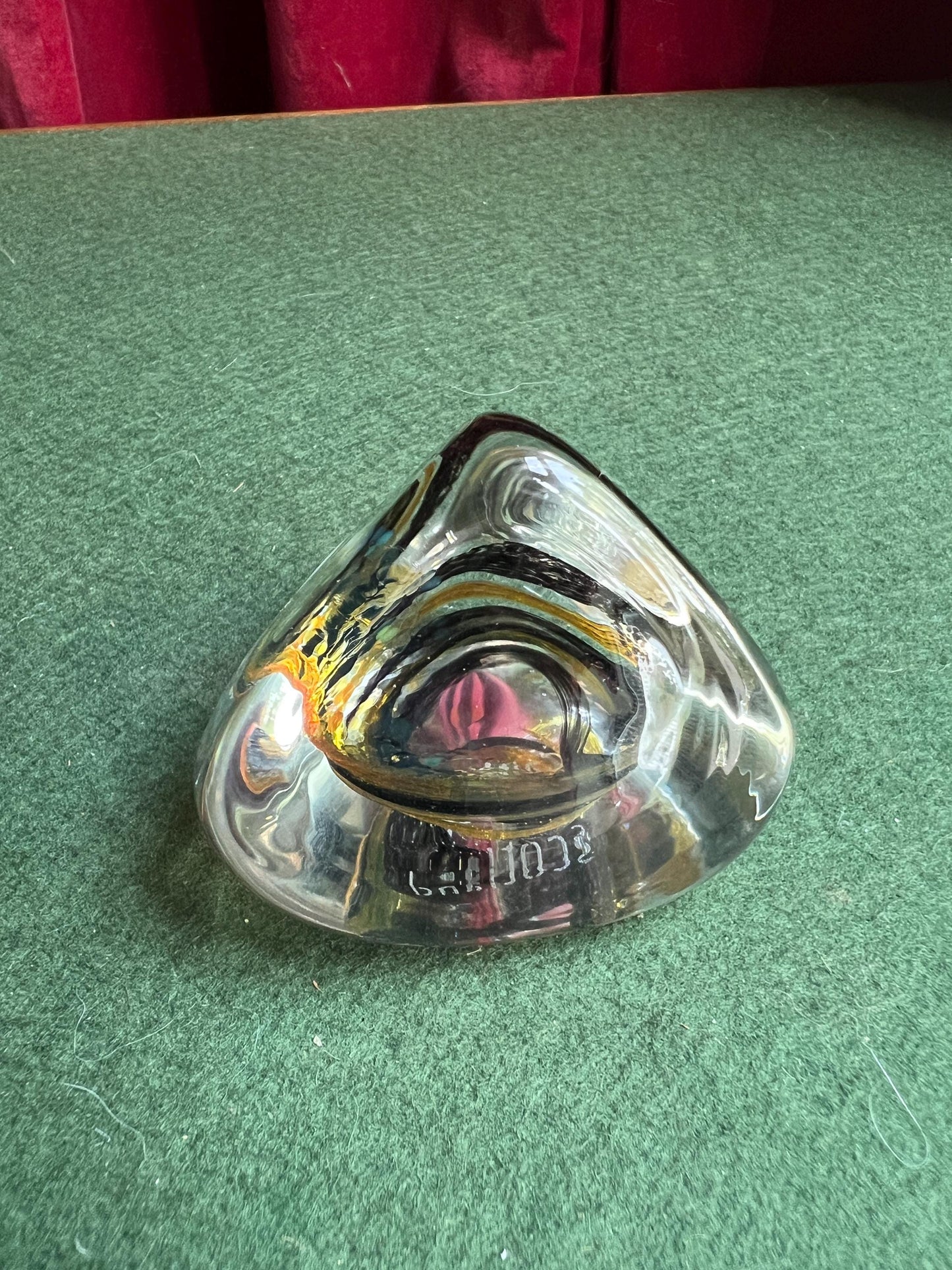 Vintage Caithness glass paperweight