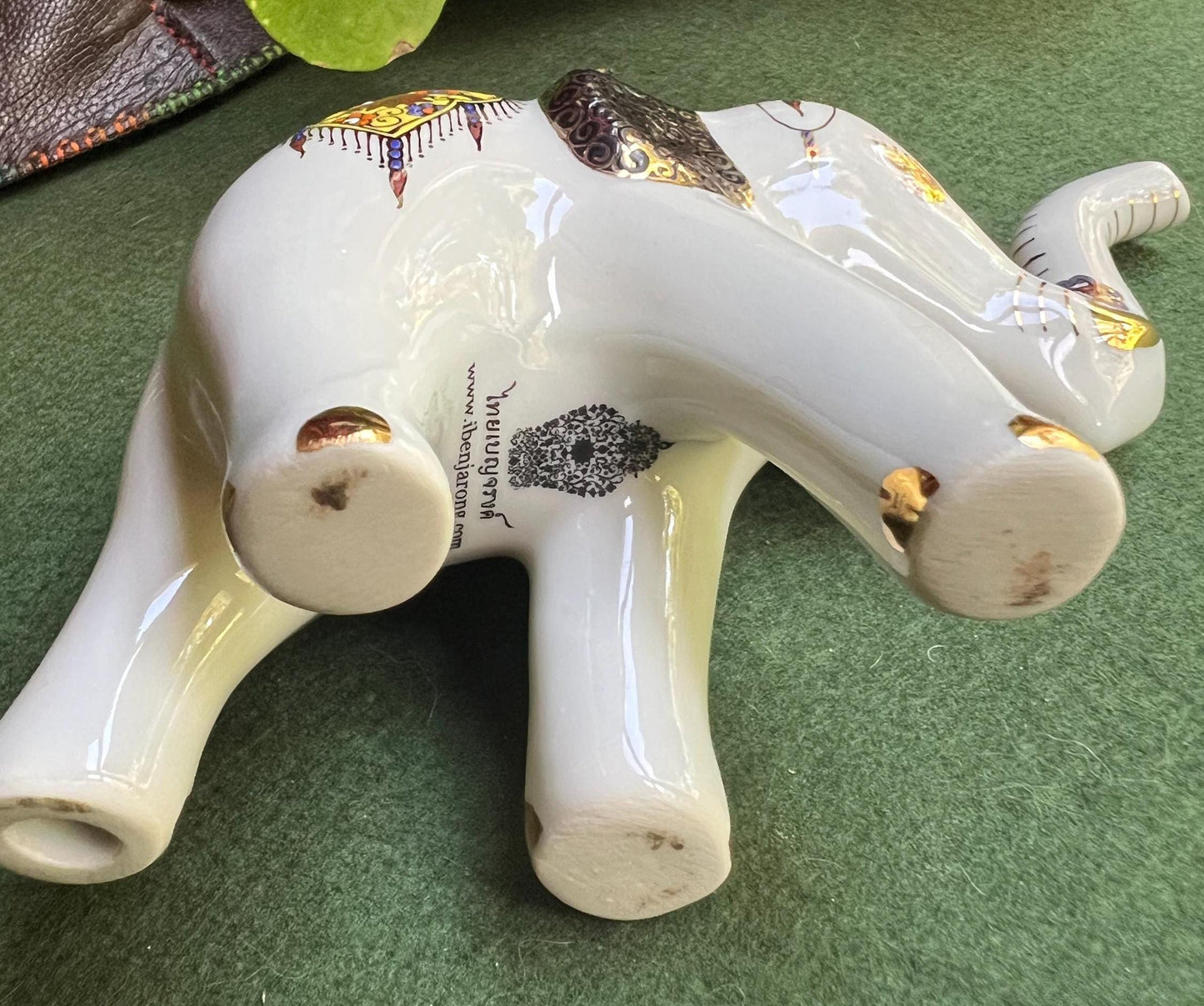 Thai Benjarone lucky elephant Ceremonial elephant ornament.