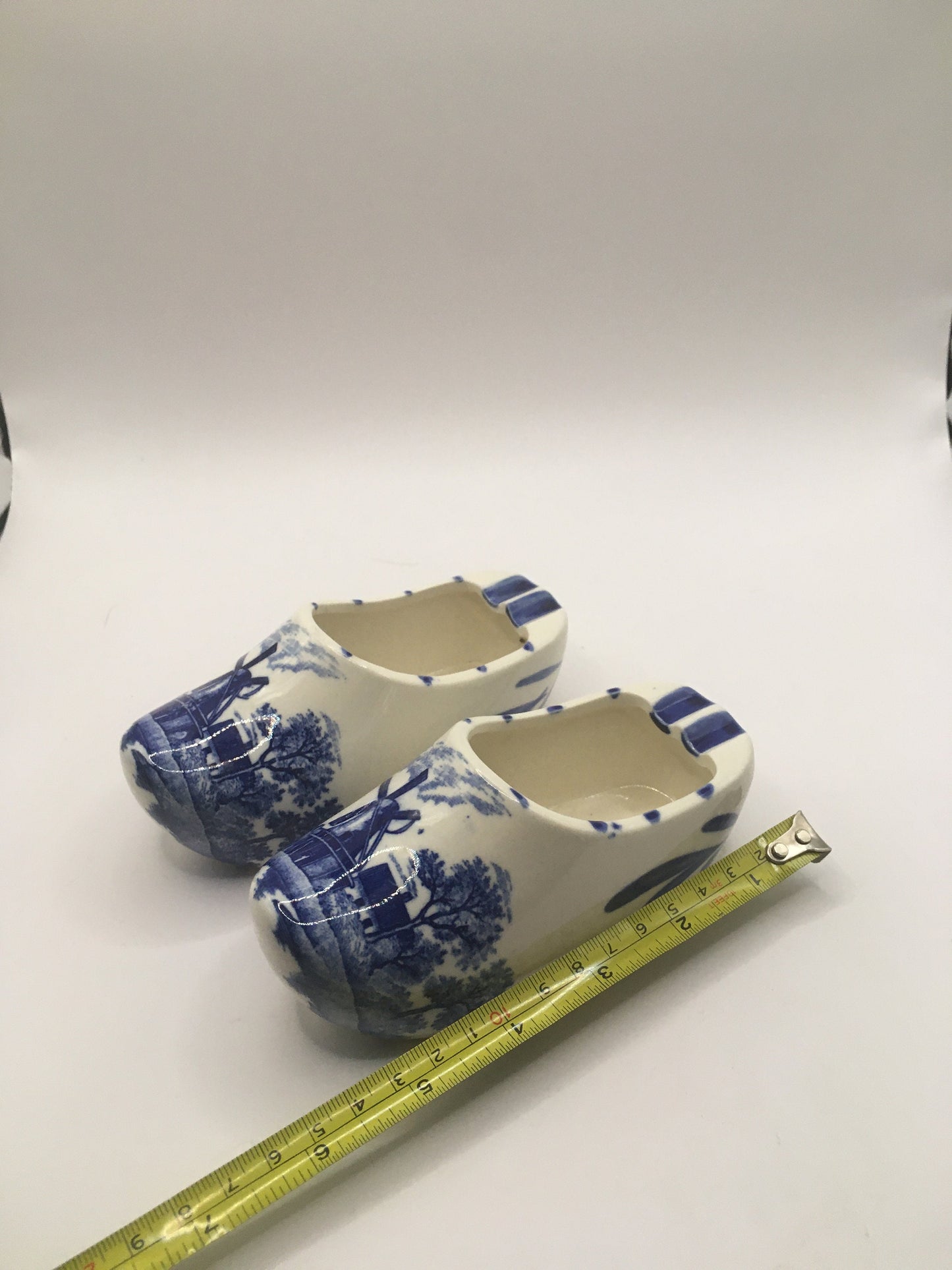 Delft ware clog ashtrays. 2 available.