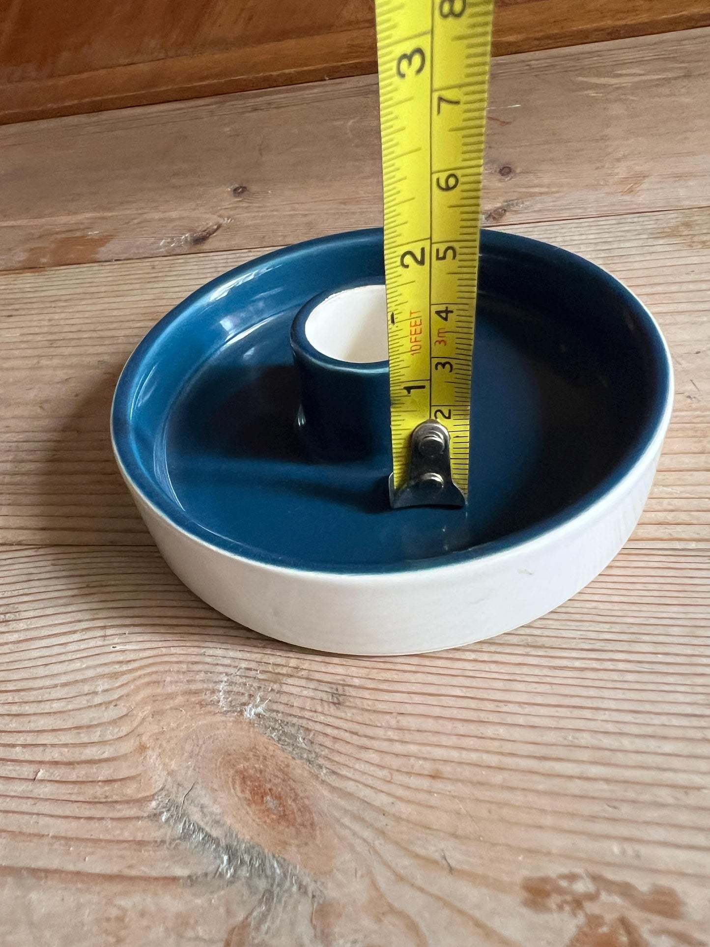 Vintage ceramic candle holder.