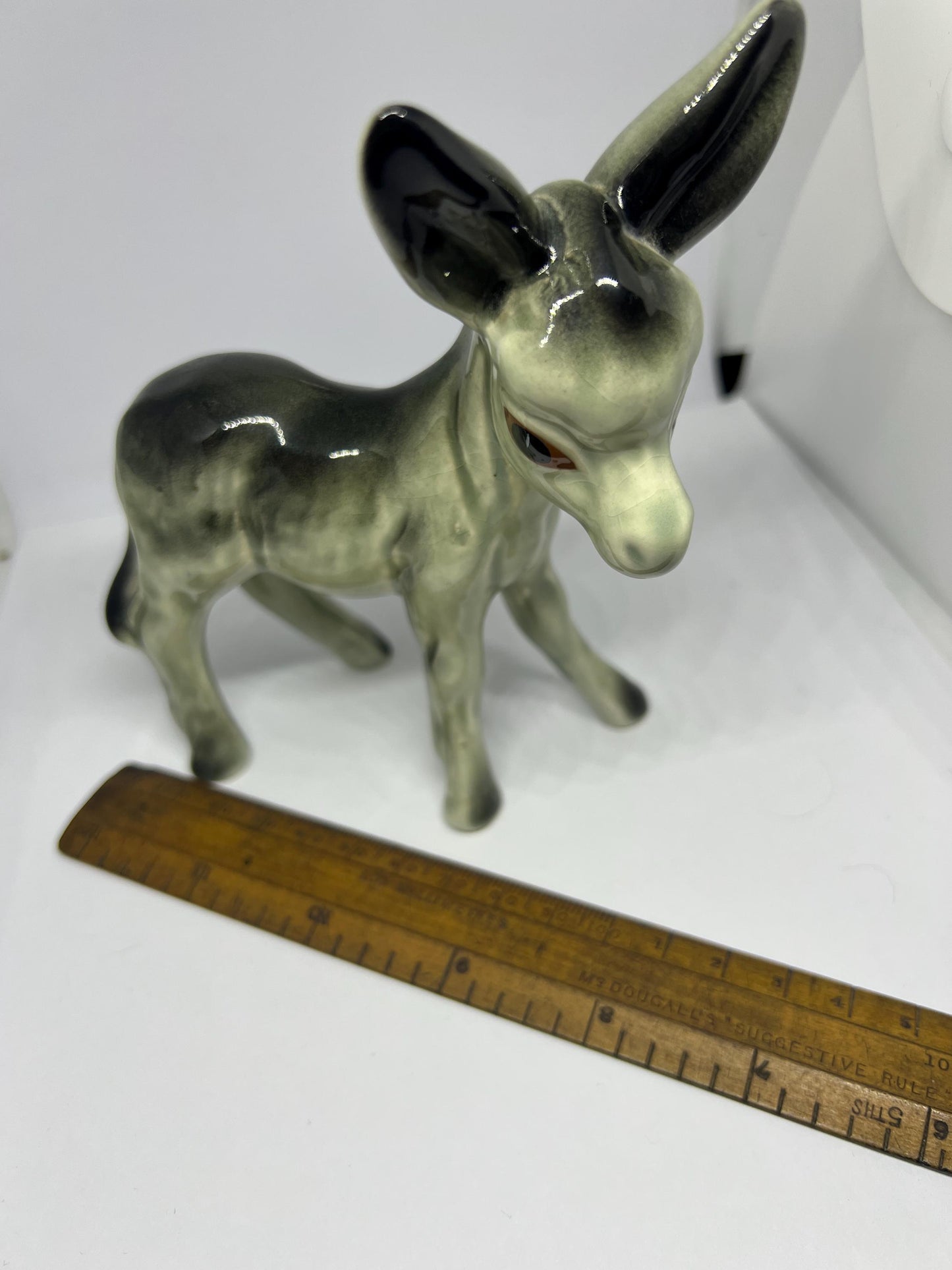 Vintage ceramic Donkey figurine.