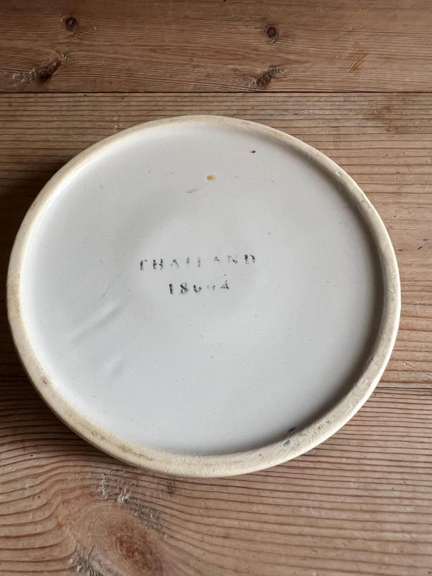 Vintage ceramic candle holder.