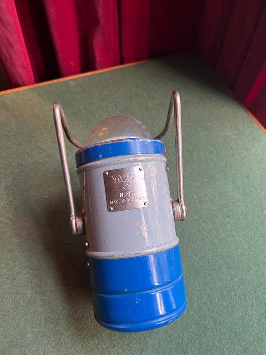 Vintage VARTA lantern flashlight. With plate VARTA Nr 651 Made in Germany.