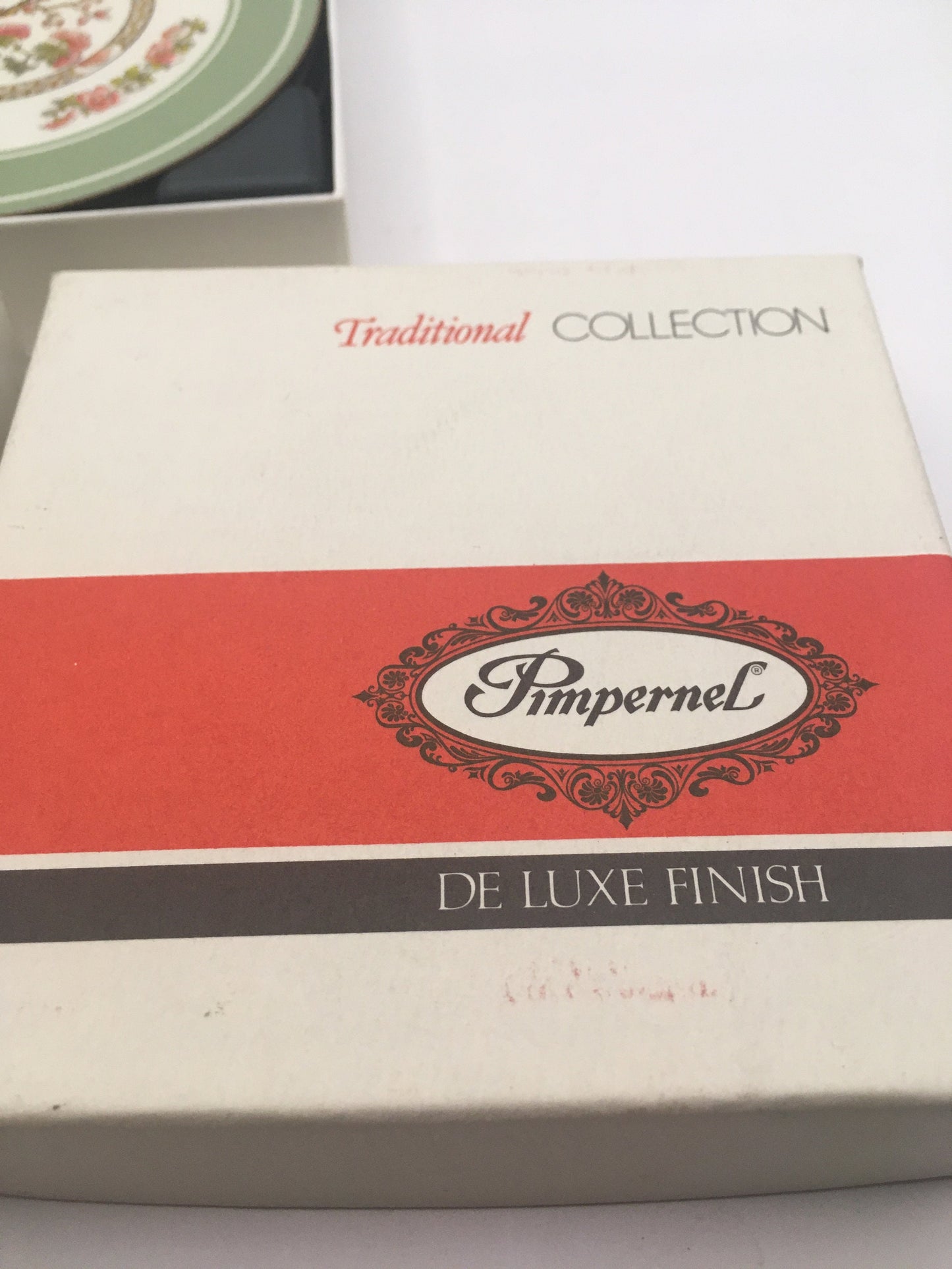 Set of 6 coasters. Vintage Pimpernel India Tree design coasters. Original box.